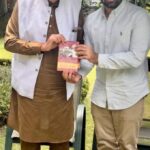 एस.एम. खान फाउंडेशन के ट्रस्टी शहरयार खान ने डॉ. फारूक अब्दुल्ला से की मुलाकात।